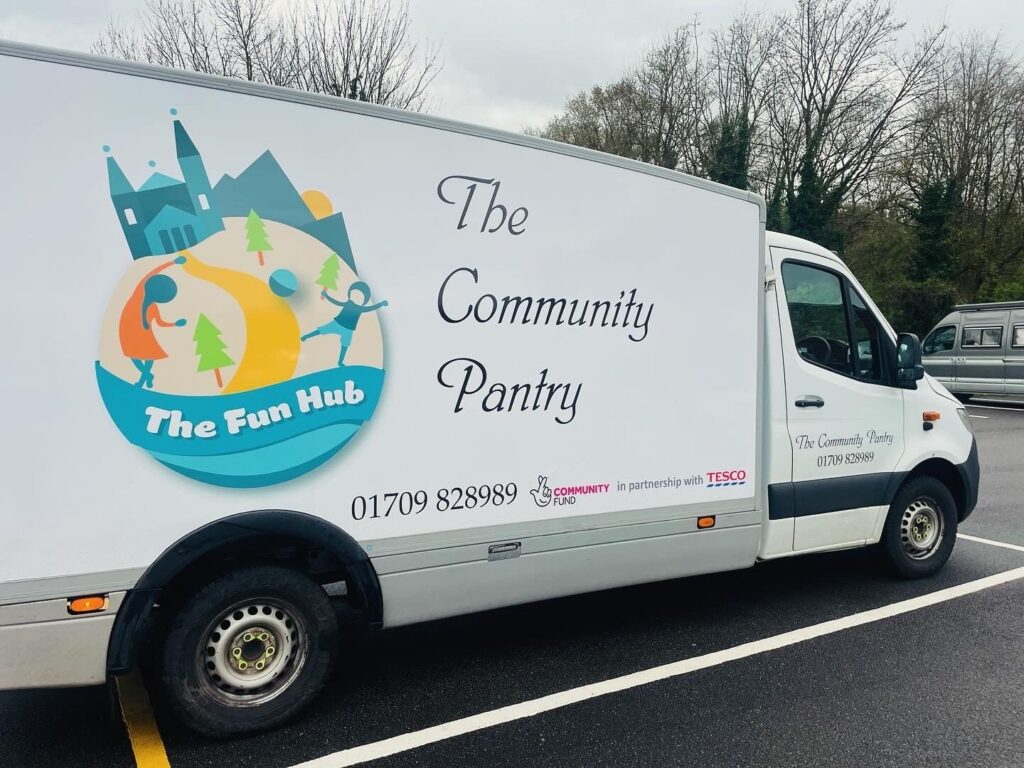 What is the community pantry?